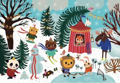 Palapeli 252 palaa Mira Mallius Talviurheilu Putinki