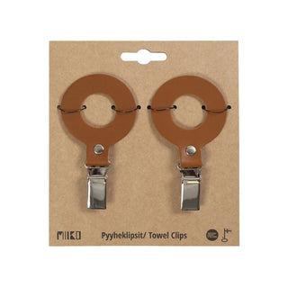 Pyyheklipsi rengas Miiko ruskea 5x9,3cm