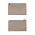 Tuotteen Kukkaro korttitaskulla Miiko titan hopeaketjulla hirvennahkaa 12x7,5cm pikkukuva 1