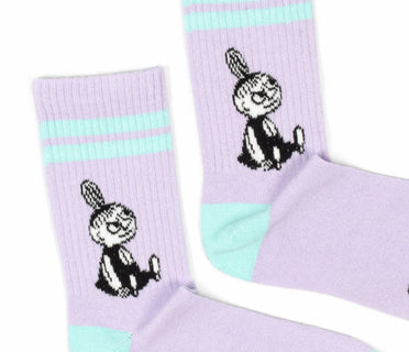 Naisten retrosukat violetti-sininen Pikku Myy NordicBuddies