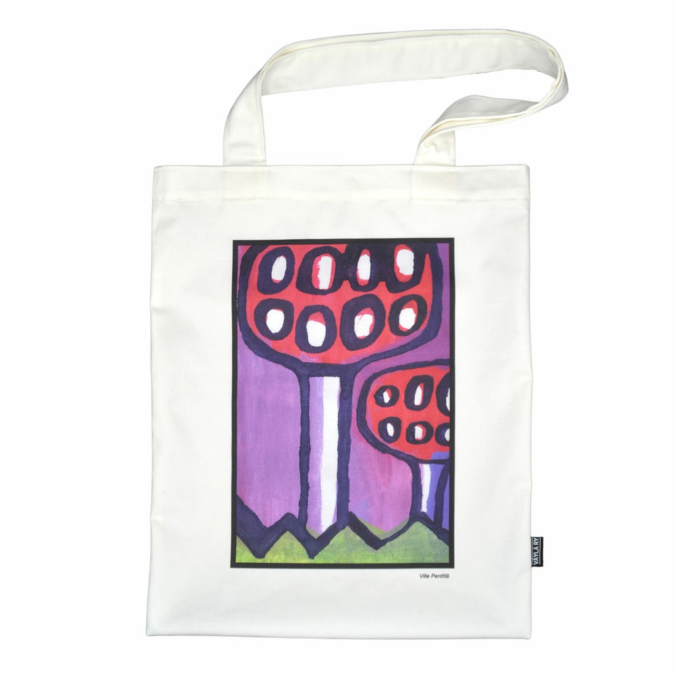 Valokuva tuotteesta Kangaskassi Sieni, Väylä ry, kuuluu tuoteryhmään Laukut kukkarot.