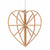 Tuotteen Sydän Valona puu 8 cm pikkukuva 1