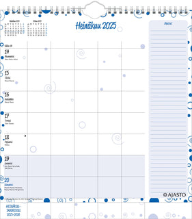 Perhemuistikko Ihana 290x290 2025-2026 (lukuvuosikalenteri)