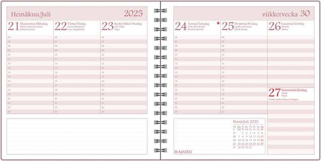 Time Square 2025-2026 (lukuvuosikalenteri)