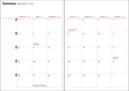 Color A5, sininen 2026