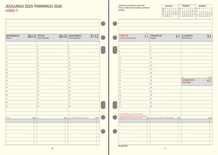 Pöytäkrono-vuosipaketti 2026