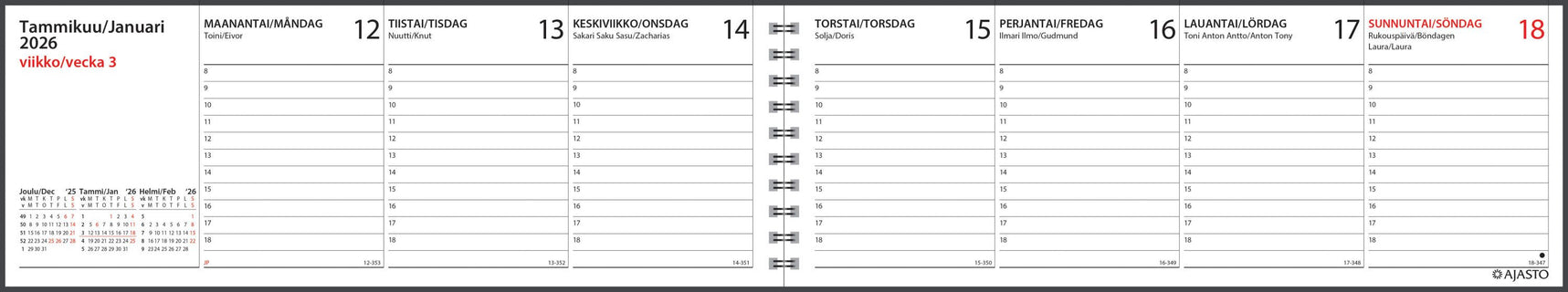 Memo Eko, musta 2026