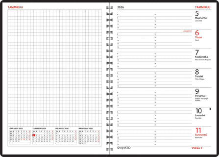 Unika mini, musta 2026