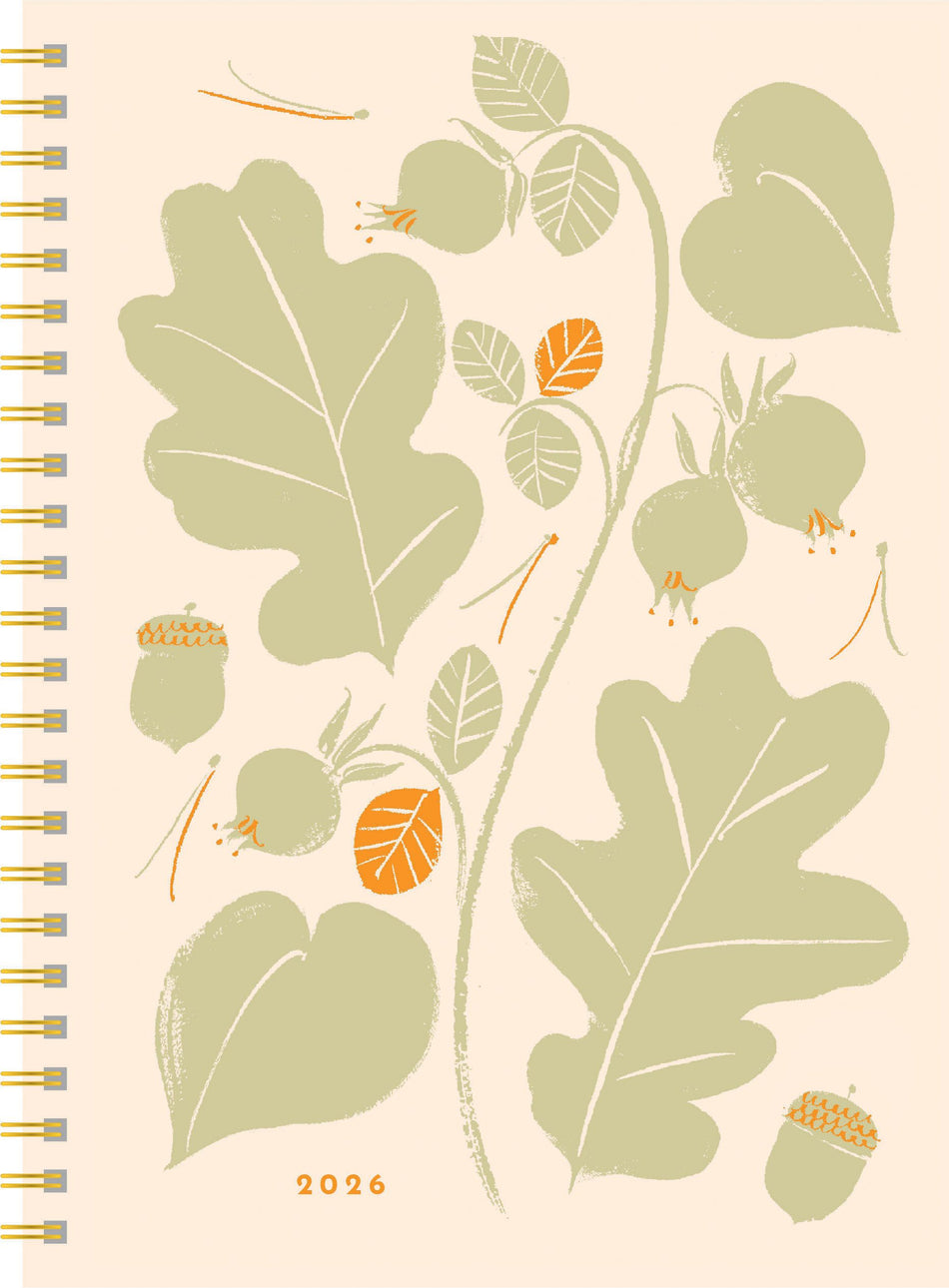 Valokuva tuotteesta Lehdet 2026, kuuluu tuoteryhmään Tasku- ja pöytäkalenterit.