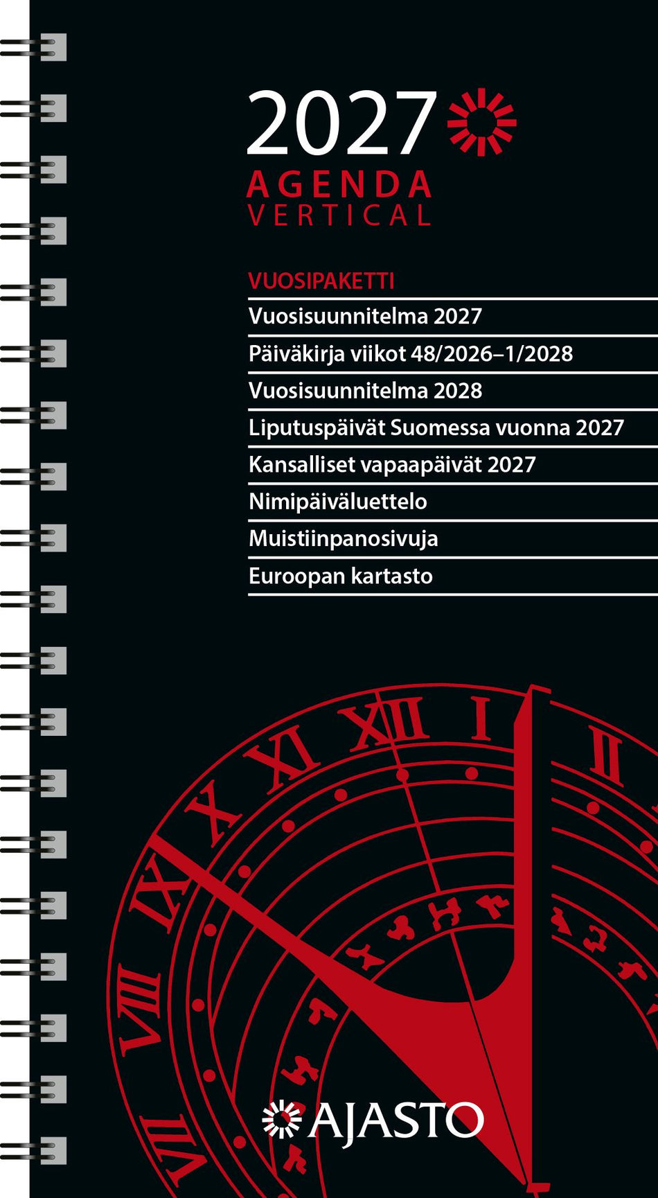 Valokuva tuotteesta Agenda-vuosipaketti 2027, kuuluu tuoteryhmään Tasku- ja pöytäkalenterit.