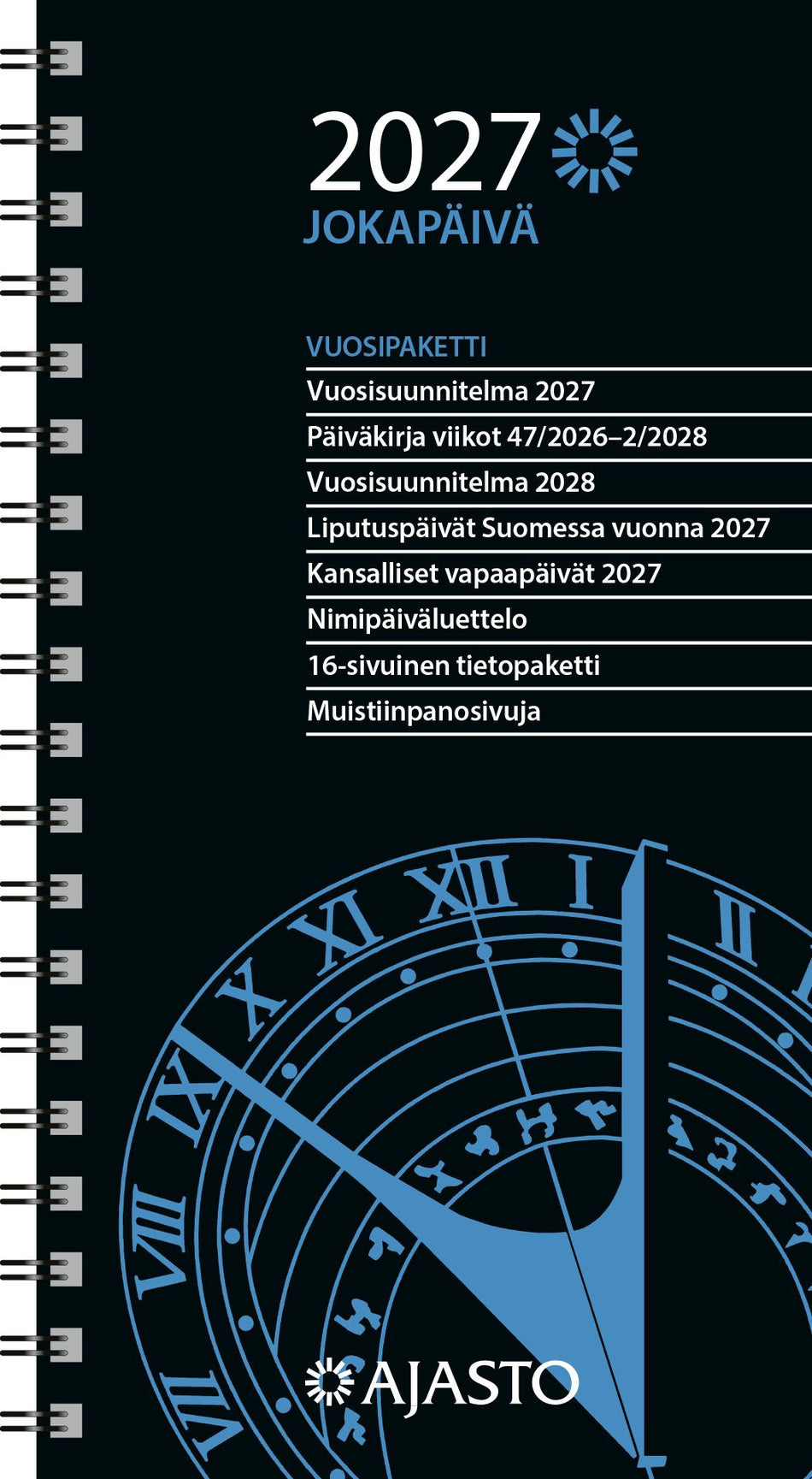 Valokuva tuotteesta Jokapäivä-vuosipaketti  2027, kuuluu tuoteryhmään Tasku- ja pöytäkalenterit.