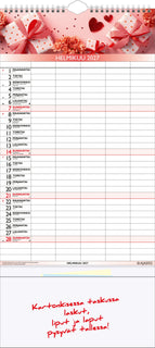 Perhemuistikko 250x415 2026-2027 (lukuvuosikalenteri)