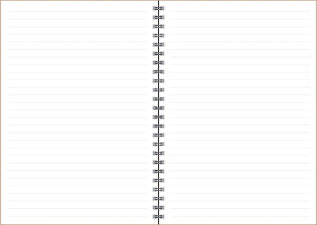 Muistikirja A5 bada bastu, ruskea