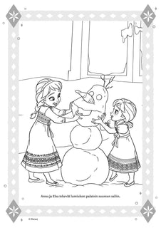 Disney Frozen Värejä ja halauksia