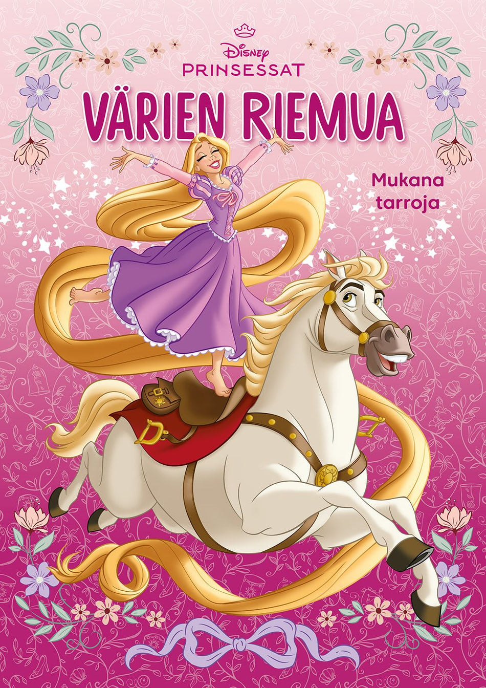 Valokuva kirjasta  Disney Prinsessat Värien riemua, kuuluu tuoteryhmään Väritys-puuhakirjat.