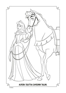 Disney Prinsessat Värien riemua