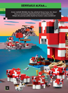 LEGO Minecraft Harvinaisten olioiden puuhakirja + lelu