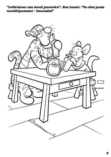 Disney Nalle Puh Puolen hehtaarin värityskirja