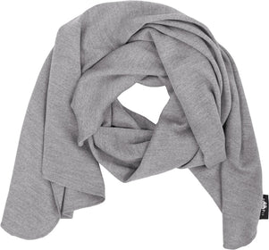 Kaulahuivi PaaPii merinovilla harmaa