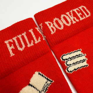 Sukat The Book Club 36-40 Fully Booked, punainen