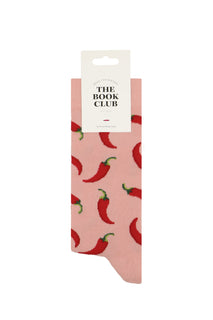 Sukat The Book Club 36-40 Spicy Book, pinkki