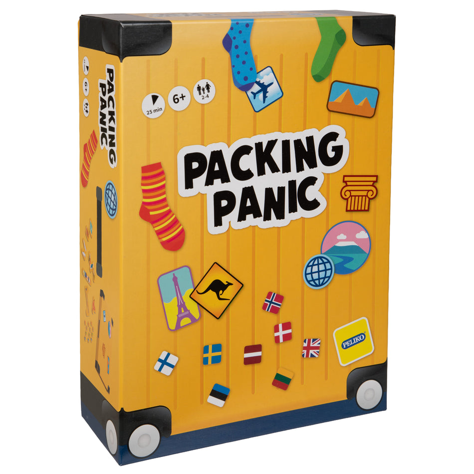 Valokuva tuotteesta Lautapeli Packing panic, kuuluu tuoteryhmään Lautapelit.