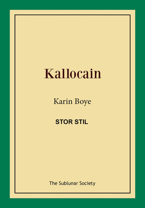 Kallocain (stor stil)