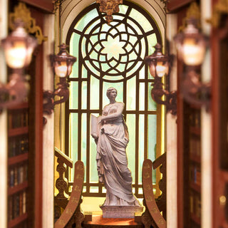 Book Nook Robotime, Library of Wonders 3D