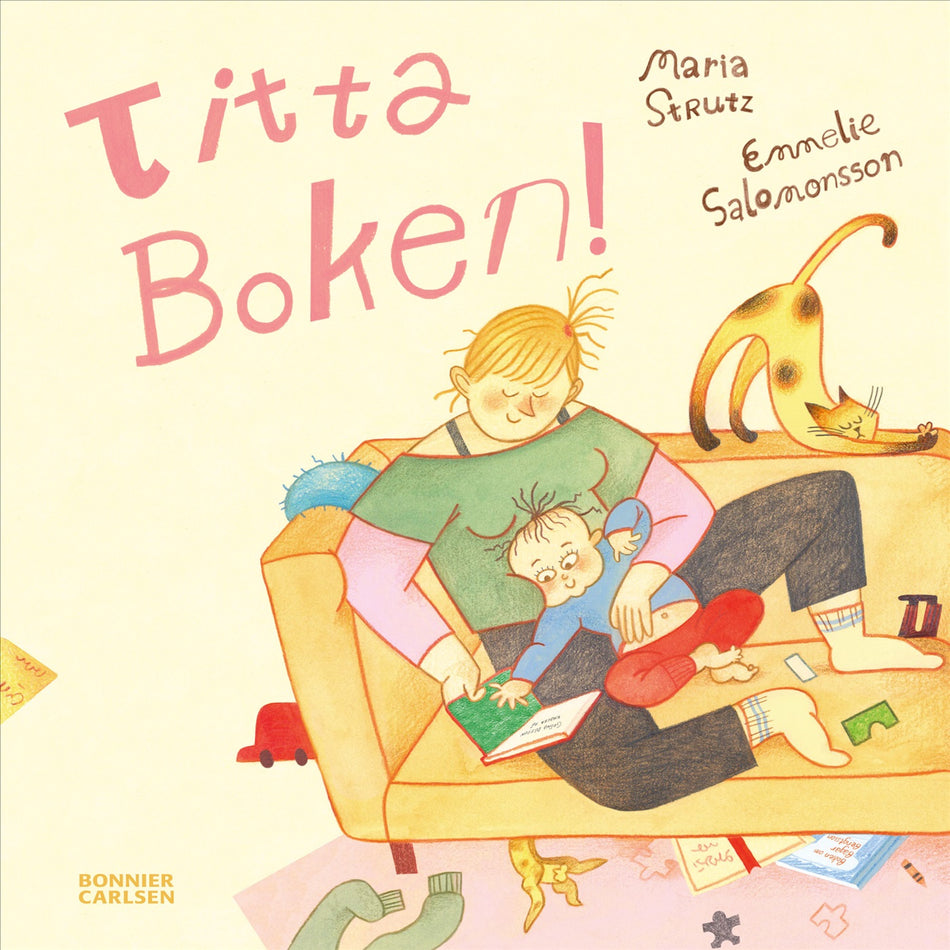 Valokuva kirjasta Maria Strutz Titta boken!, kuuluu tuoteryhmään Ruots lapset nuoret ja sarjakuvat.