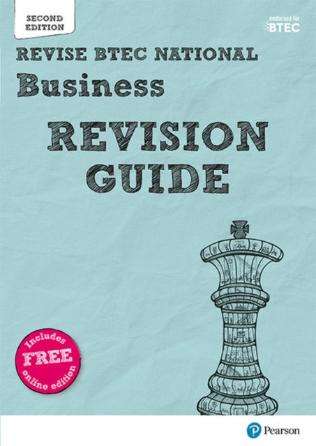 Pearson REVISE BTEC National Business Revision Guide inc online edition - 2023 and 2024 exams and assessments
