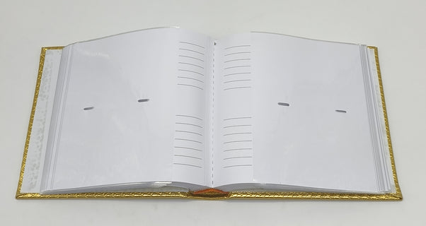 Valokuva-albumi Kulta 23x23cm ikkunalla, 200 kuvalle