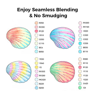 Huopakynä 48 kpl kaksikärkinen pastellisävyt Ohuhu