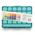 Tuotteen Guassivärisetti 48 väriä HIMI Twin Cup Gouache Set Green Case Edition pikkukuva 7