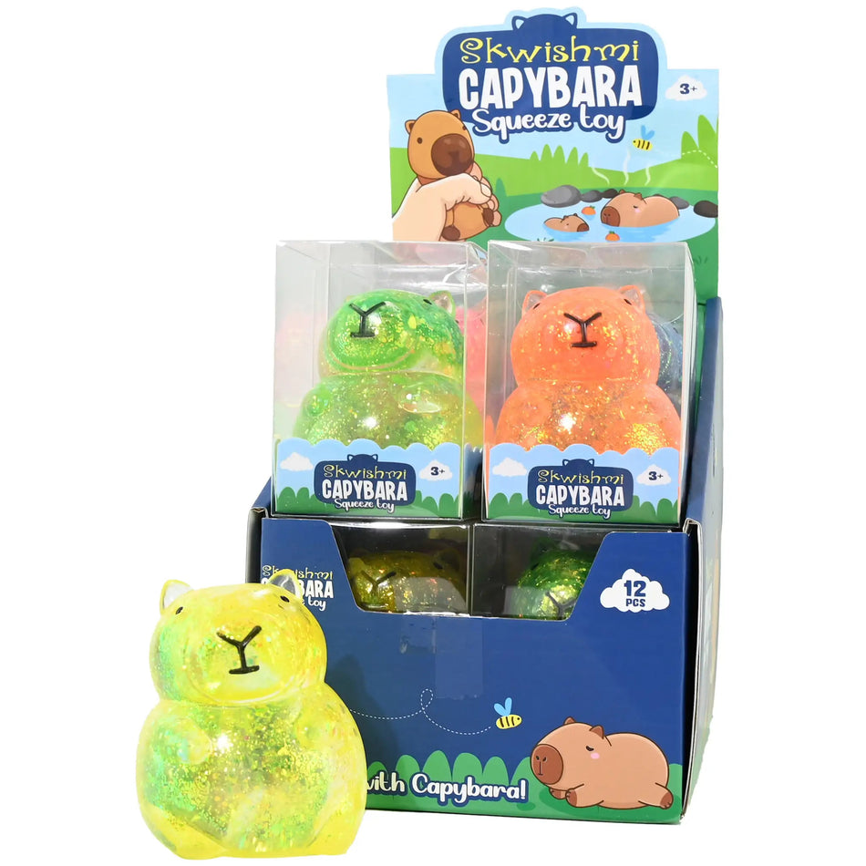 Valokuva tuotteesta Stressilelu Squishy Capybara lajitelma, kuuluu tuoteryhmään Lelut.