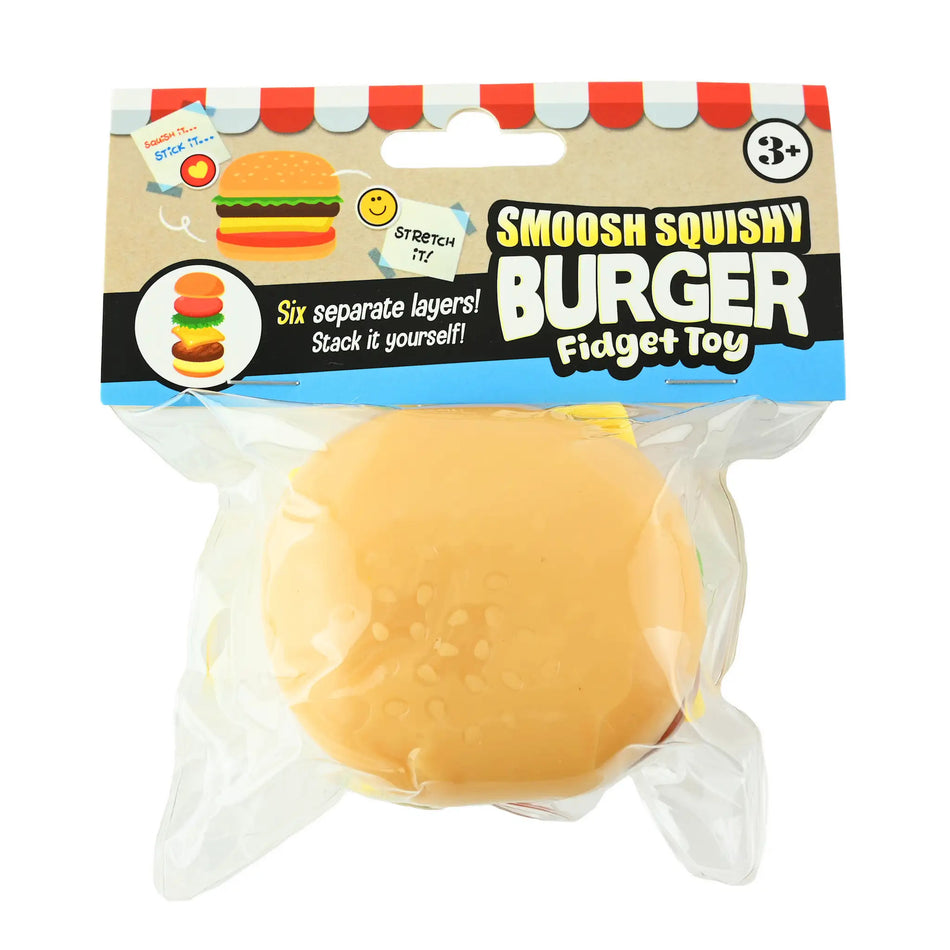 Valokuva tuotteesta Stressilelu Squishy Burger, kuuluu tuoteryhmään Lelut.