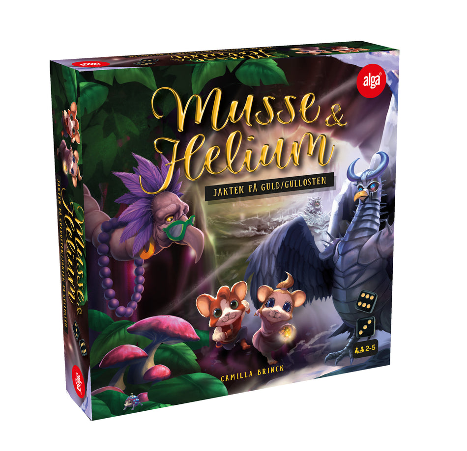 Valokuva tuotteesta Musse&amp;Helium-Kultajuusto jahti, kuuluu tuoteryhmään Lautapelit.