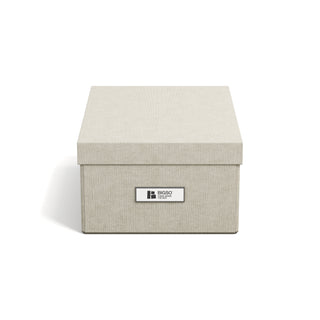 Säilytyslaatikko Karin pellava Bigso