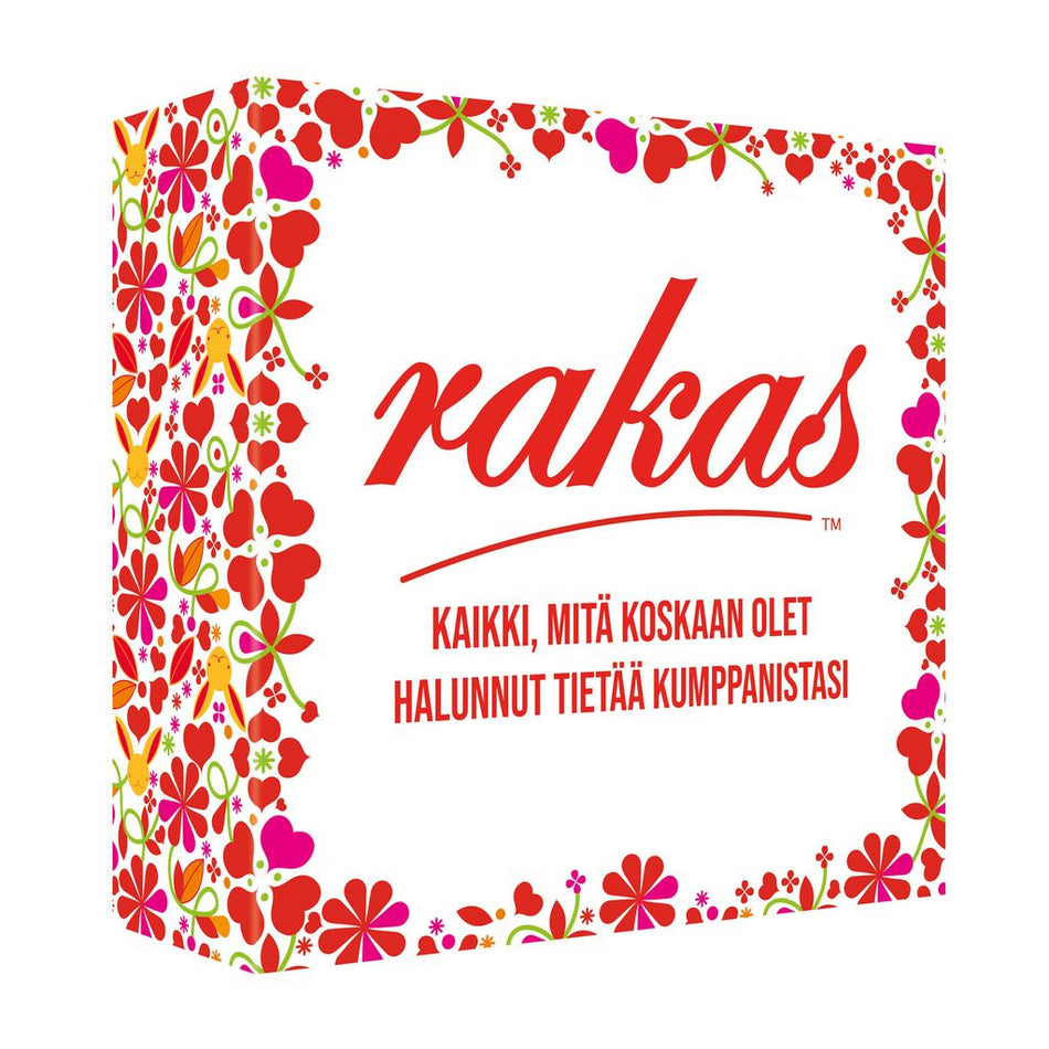 Valokuva tuotteesta Rakas-Kysymyspeli, kuuluu tuoteryhmään Lautapelit.