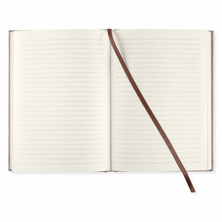 Muistikirja A5/128s Paperstyle Brown Oak viivallinen