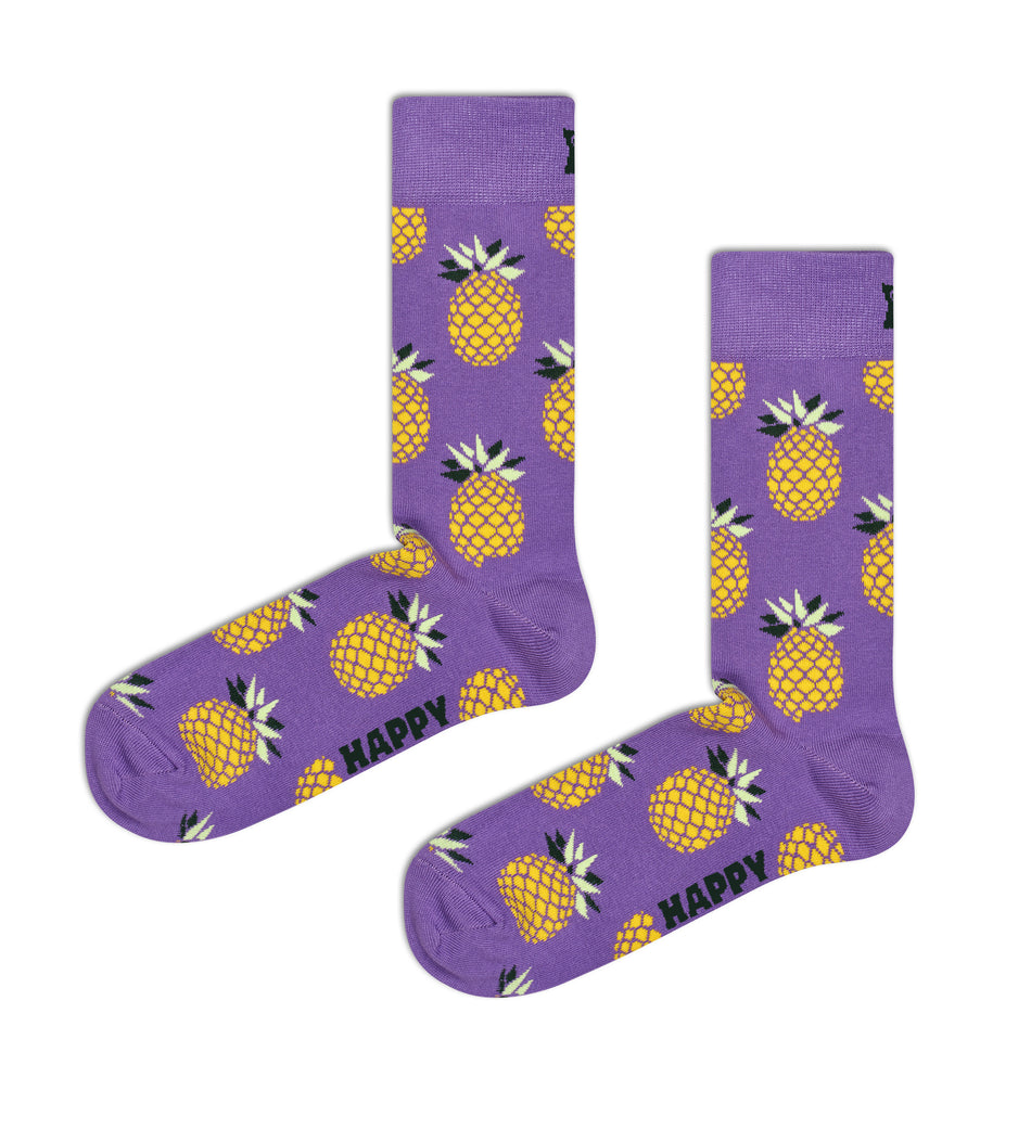 Valokuva tuotteesta Sukat Happy Socks Pineapple 36-40, kuuluu tuoteryhmään Asut asusteet.