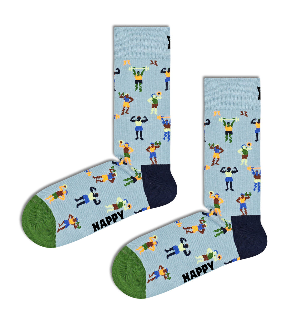Valokuva tuotteesta Sukat Happy Socks Work It 41-46, kuuluu tuoteryhmään Asut asusteet.