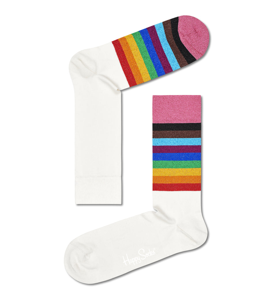 Valokuva tuotteesta Sukat Happy Socks 41-46 Pride Rainbow, kuuluu tuoteryhmään Asut asusteet.