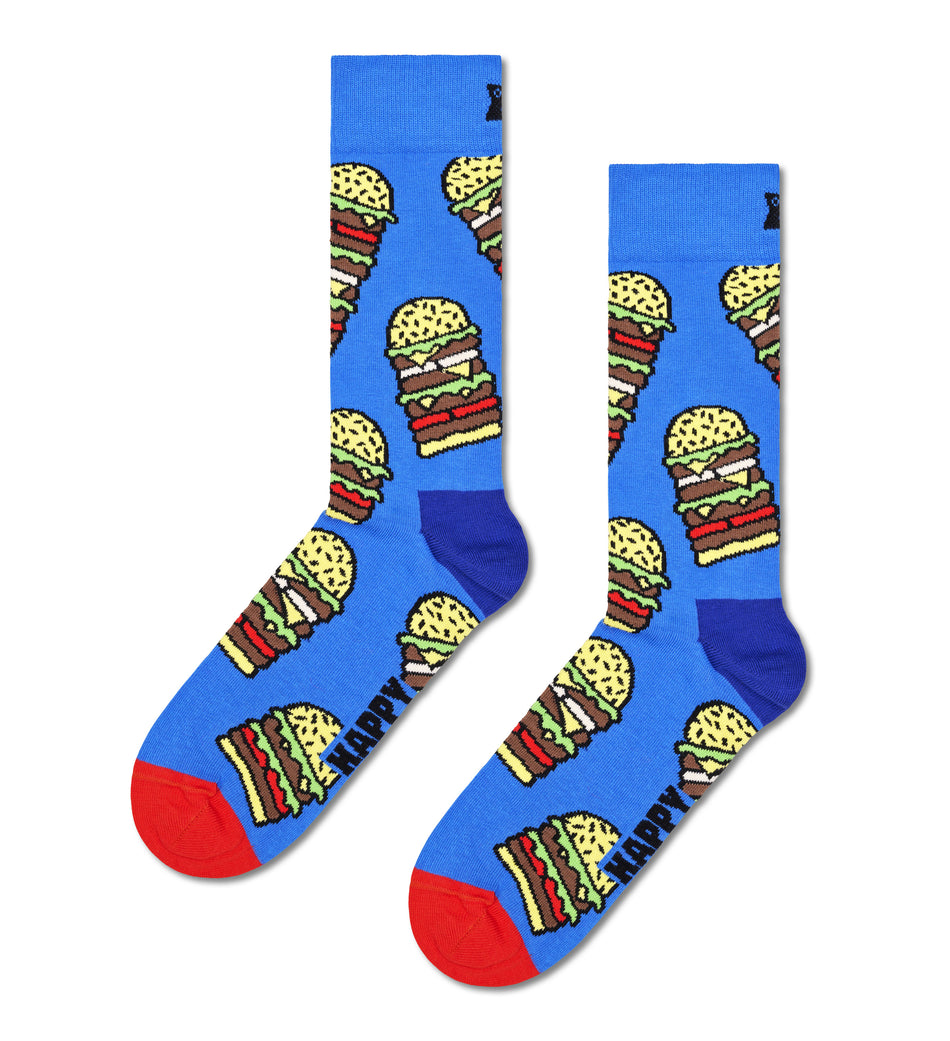 Valokuva tuotteesta Sukat Happy Socks Burger 41-46, kuuluu tuoteryhmään Asut asusteet.