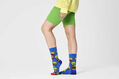 Sukat Happy Socks Burger 41-46