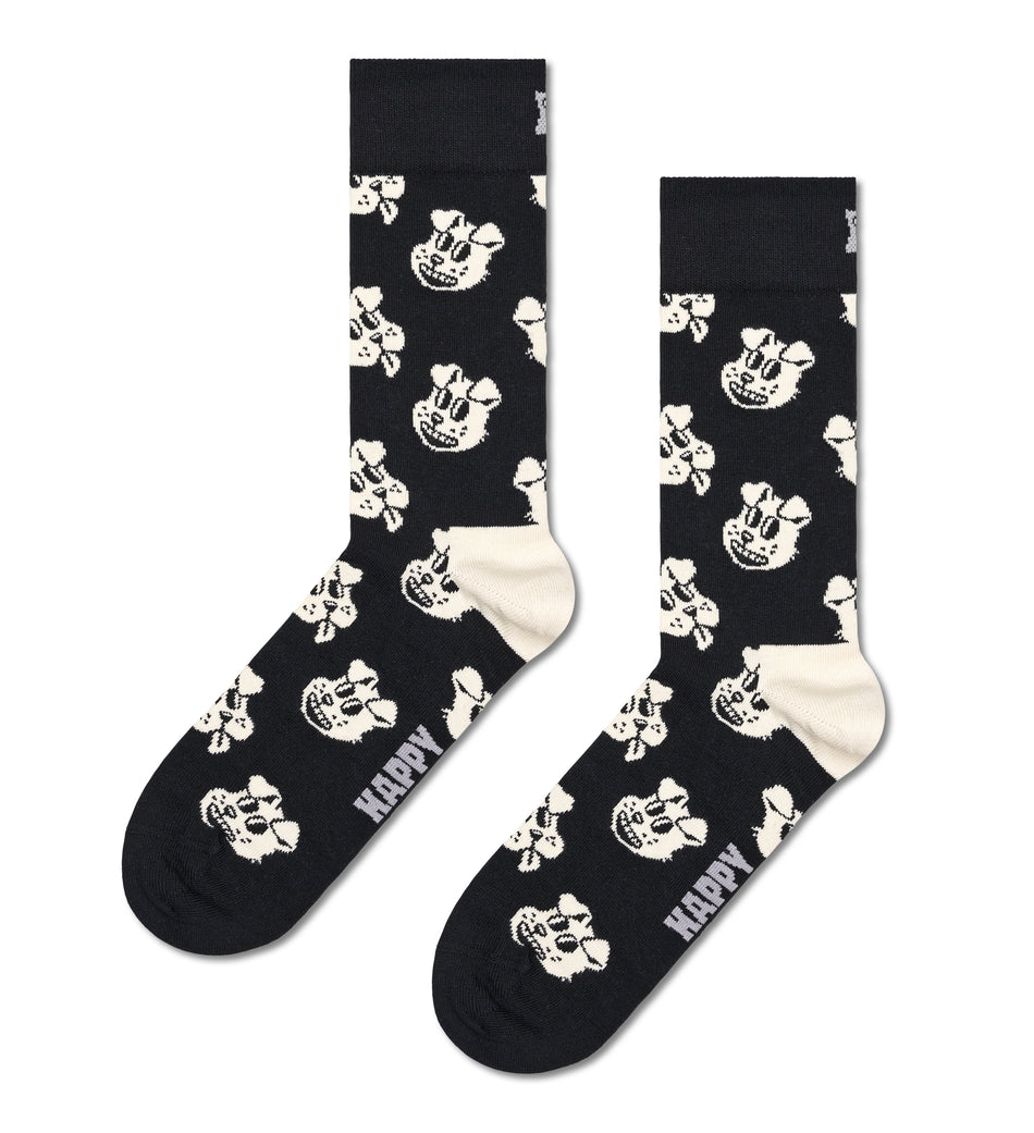 Valokuva tuotteesta Sukat Happy Socks Doggo Sock 41-46, kuuluu tuoteryhmään Asut asusteet.