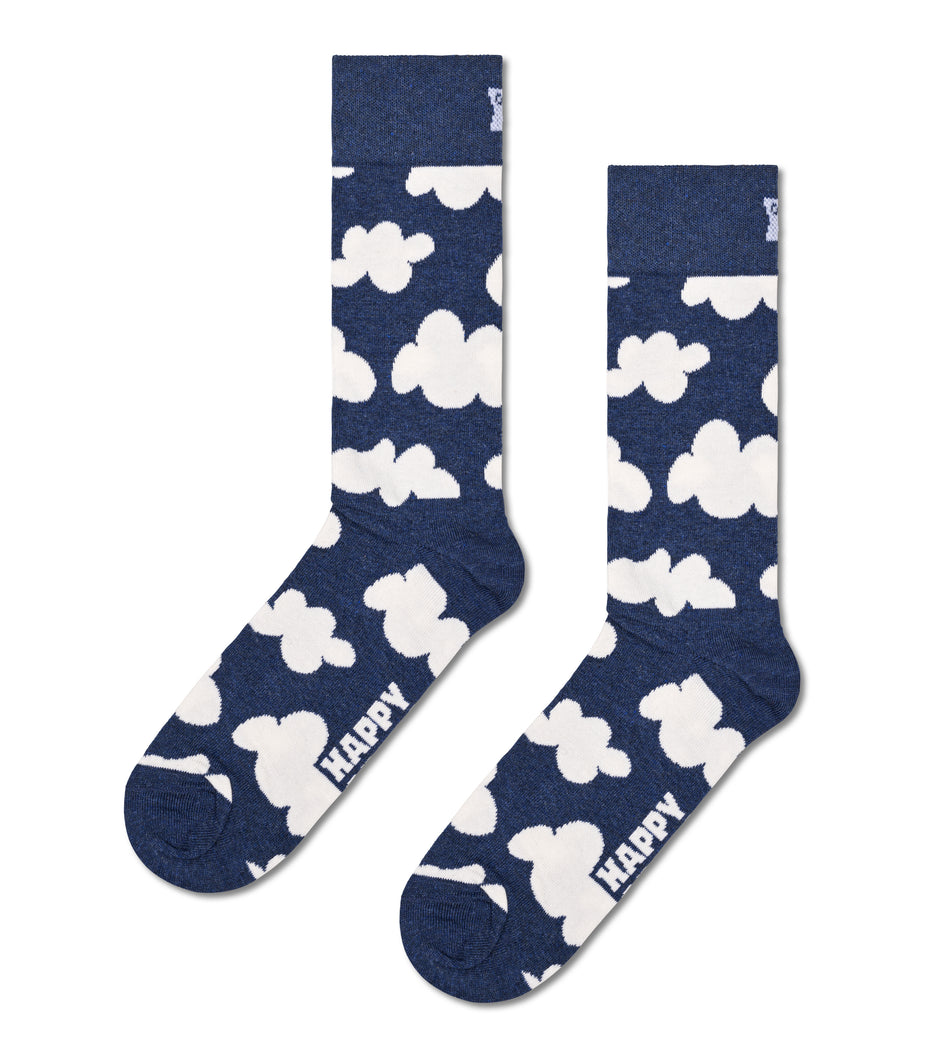 Valokuva tuotteesta Sukat Happy Socks Cloudy 41-46 navy, kuuluu tuoteryhmään Asut asusteet.