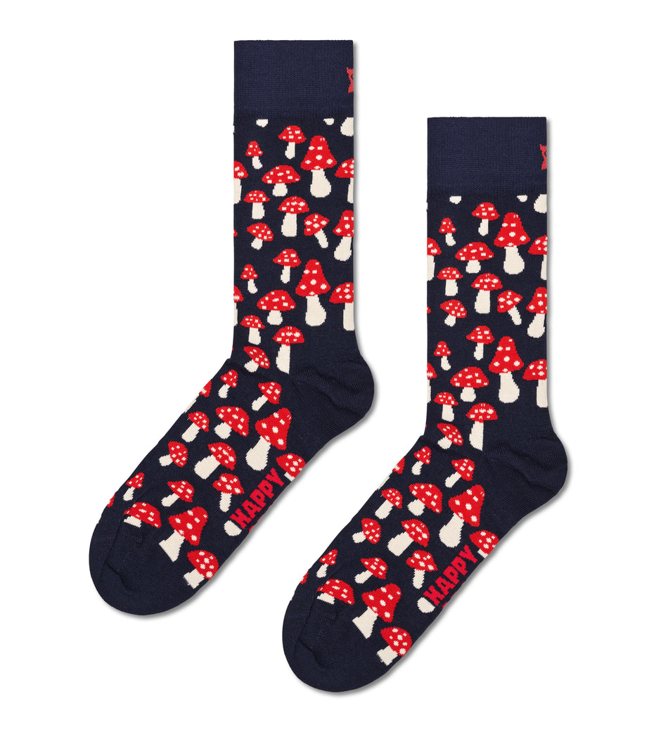 Valokuva tuotteesta Sukat Happy Socks Mushroom 41-46, kuuluu tuoteryhmään Asut asusteet.