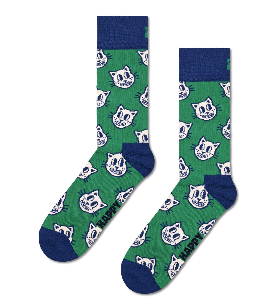 Valokuva tuotteesta Sukat Happy Socks Cat 41-46, kuuluu tuoteryhmään Asut asusteet.