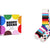 Tuotteen Sukat Happy Socks 41-46 Pride lahjapakkaus 2 paria pikkukuva 1