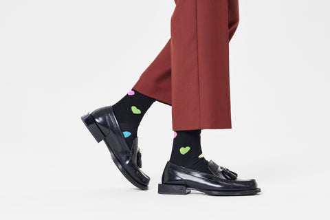 Sukat Happy Socks Heart 36-40